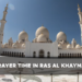 Prayer Time In Ras Al Khaymah