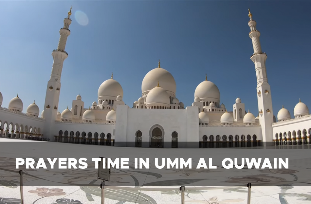 Prayer Time In Umm Al Quwain