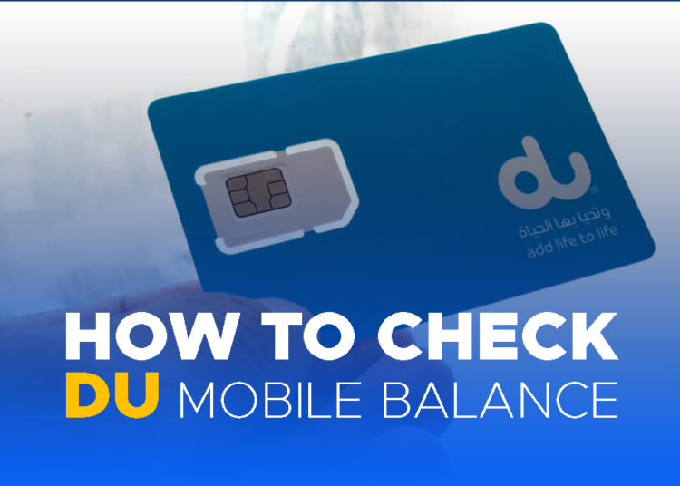 How To Check DU Balance Check Your Balance Easily