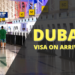 UAE Visa On Arrival