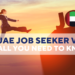 Dubai job Seeker Visa