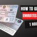 How To Get Emirates Id in One Hour