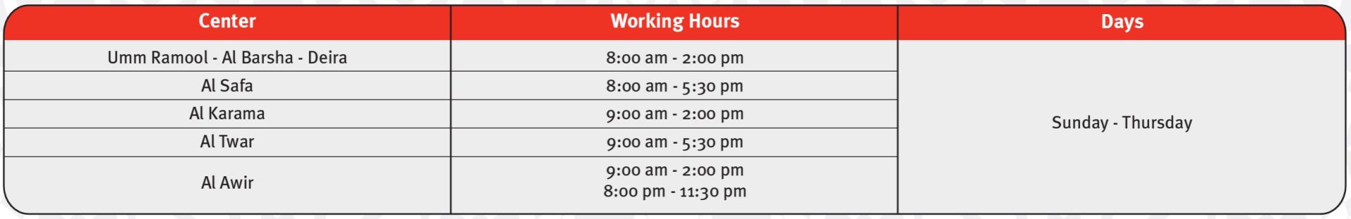 ramadan timing rta