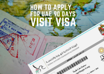 How to apply for UAE 90 days visit visa for friends and family