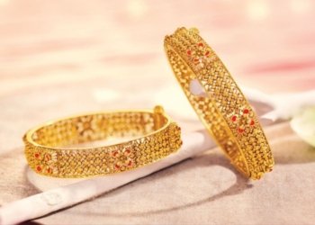 Four Gold Bangles to Add Charm to Your Wrists