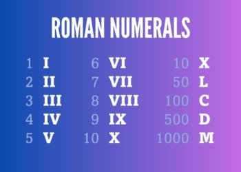 ROMAN NUMERALS
