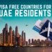 Visa Free Countries for UAE Residents