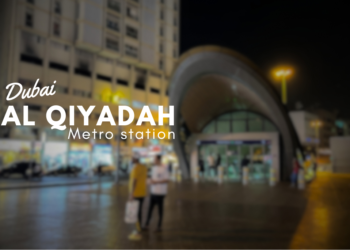 Al Qiyadah Metro Station Dubai