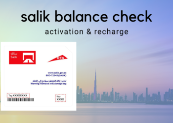 Salik Balance Check and Salik Recharge in 1 Minute