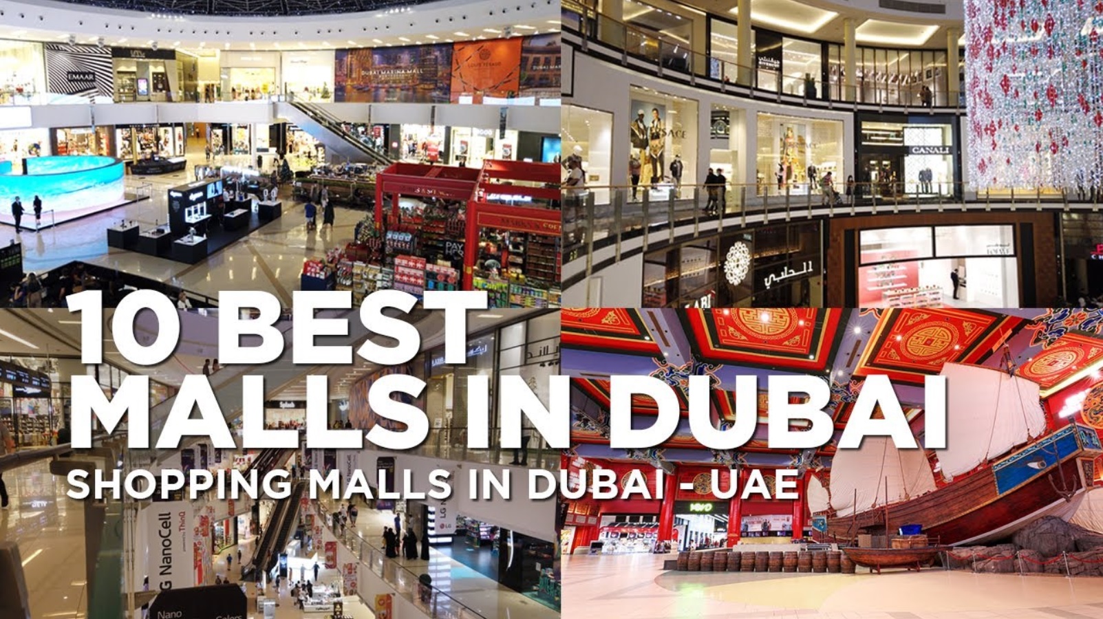 Top Shopping Malls in Dubai