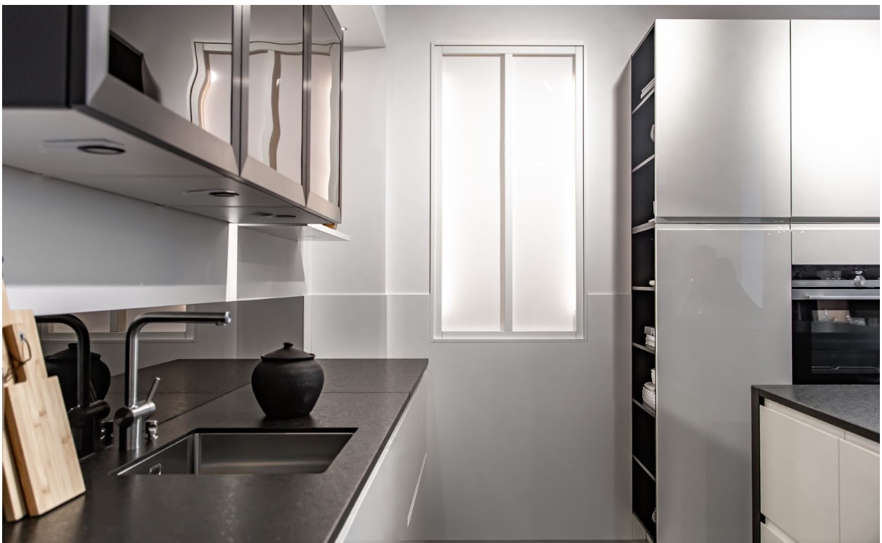 Matte Finishes and Natural Textures kitchen design