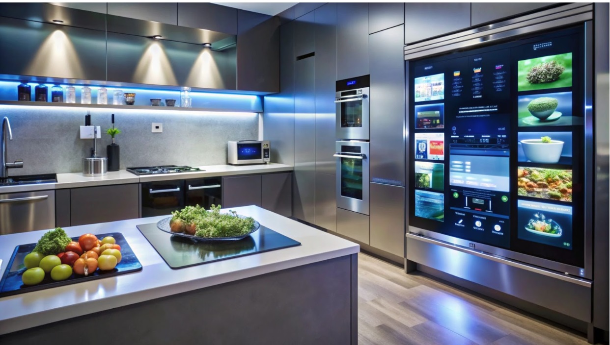 Smart Kitchens with Integrated Tech
