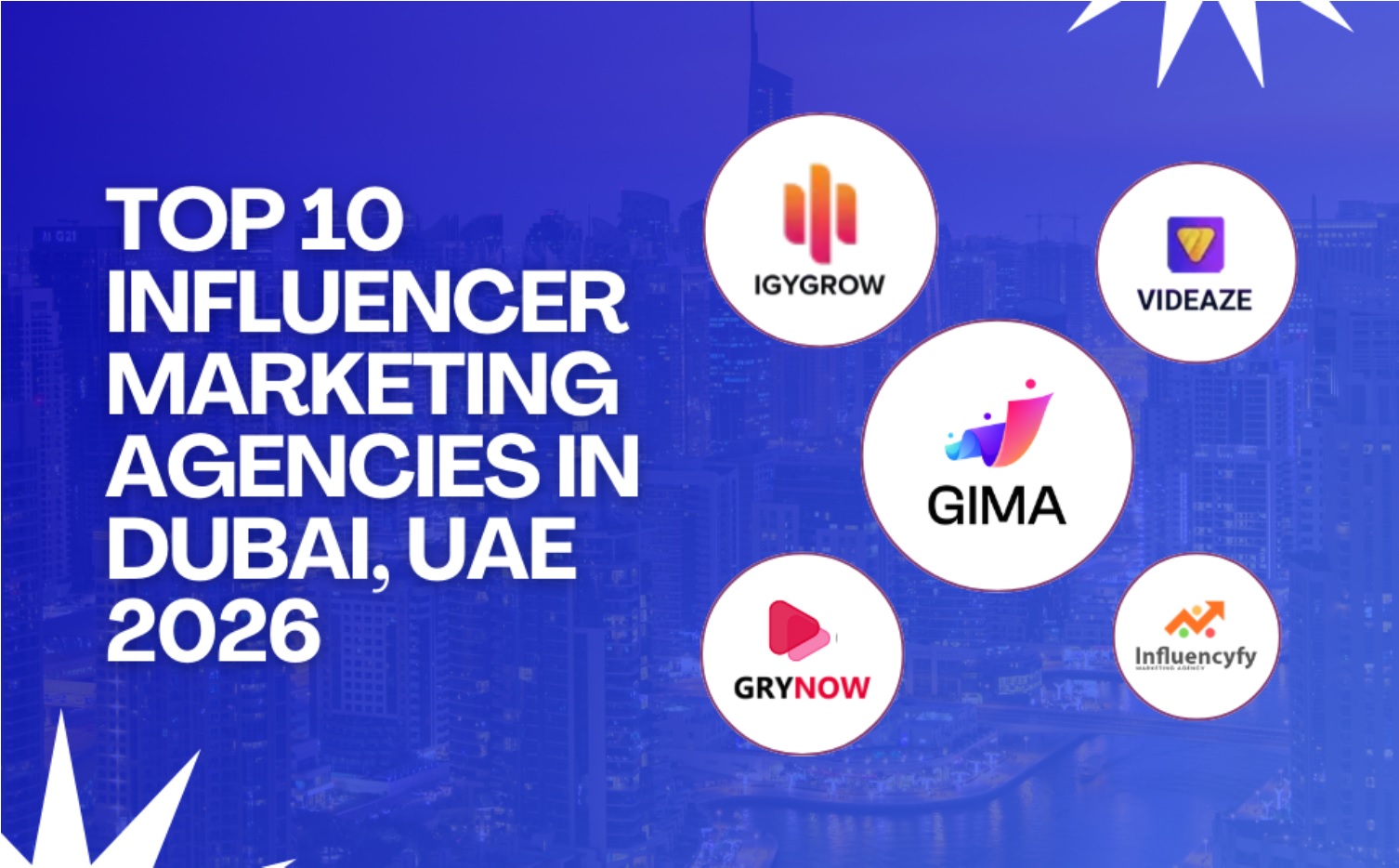 Top 10 Influencer Marketing Agencies in Dubai, UAE 2026