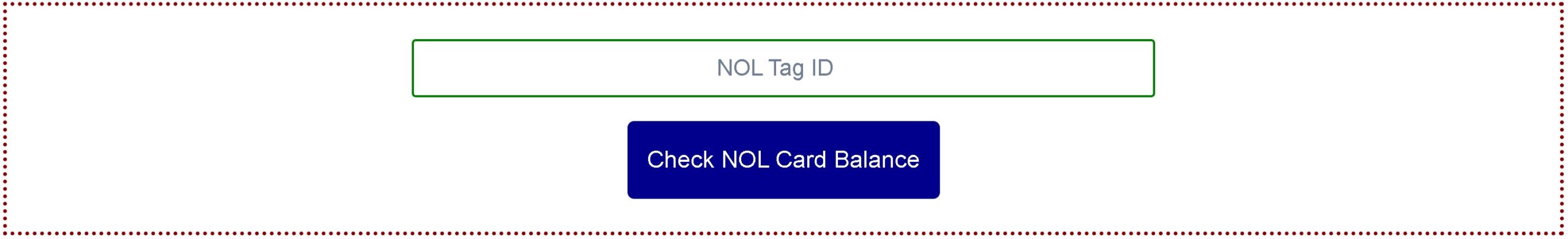 nol card balance check