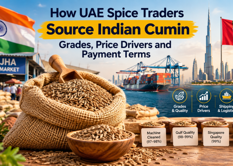 How UAE Spice Traders Source Indian Cumin: Grades, Price Drivers and Payment Terms