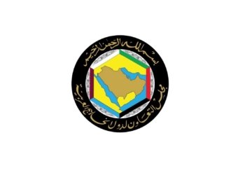 Official Gulf Cooperation Council emblem, illustrating the GCC ministerial talks report