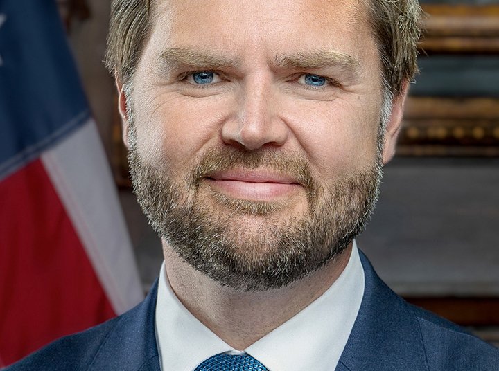 Official portrait of Vice President JD Vance, archival image