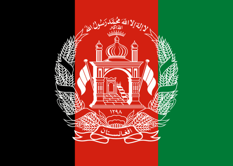 Afghanistan flag illustrating Pakistan–Afghanistan border tensions