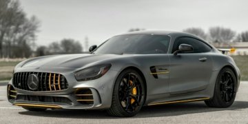 Illustrative luxury automobile, not the Lexus models mentioned