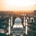 Mosque at sunset illustrating Ramadan 2027 in the United Arab Emirates