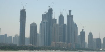 Dubai skyline, file photograph illustrating UAE business news