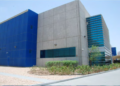 Exterior of Dubai data centre, archival 2022 photograph illustrating UAE digital infrastructure
