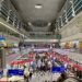 Passengers inside Dubai International Airport Terminal 3, illustrative archival photograph for UAE visa requirements