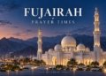 AI-generated fujairah themed mosque illustration for GulfInside prayer times