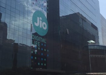 Jio LYF building at Reliance Corporate Park in Navi Mumbai, photographed in 2016