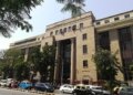 Reserve Bank of India building in Mumbai, photographed in February 2020
