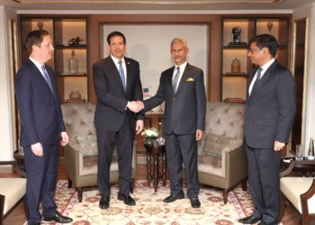 Marco Rubio meets S. Jaishankar in Mumbai on October 20, 2026