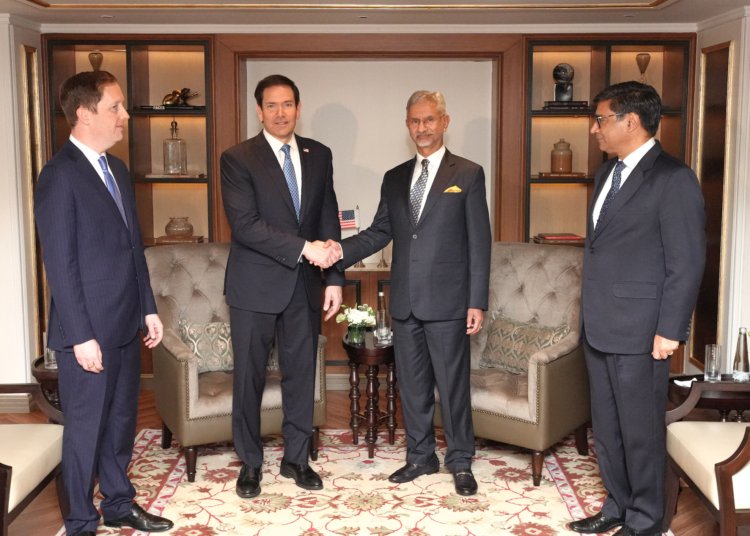 Marco Rubio meets S. Jaishankar in Mumbai on October 20, 2026