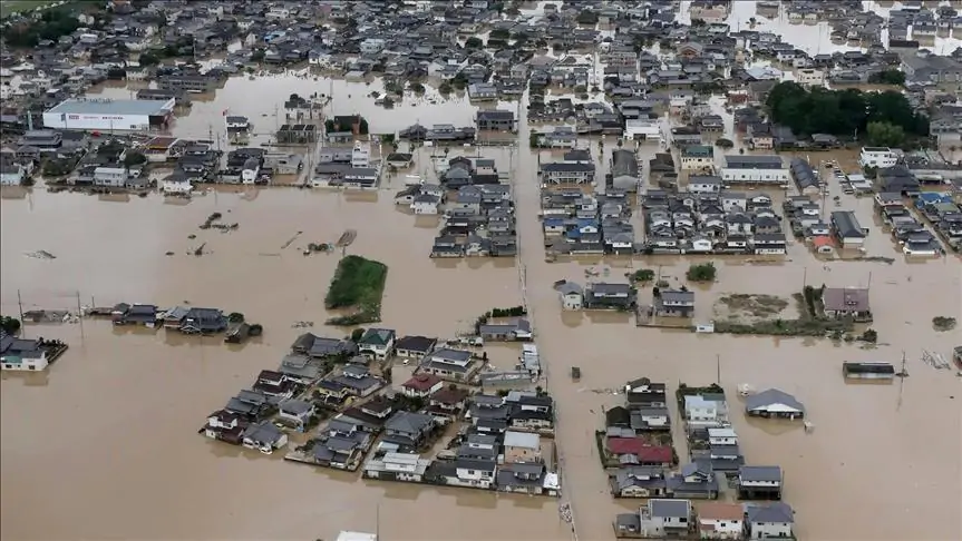 Japan death toll from torrential rains and floods has risen to 50