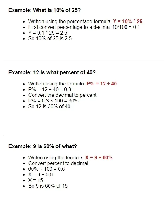 Percentage Calculator 2021 01