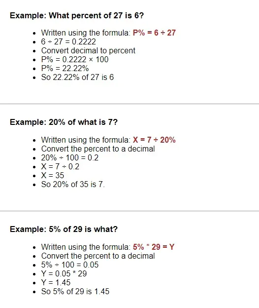 Percentage Calculator 2021 01