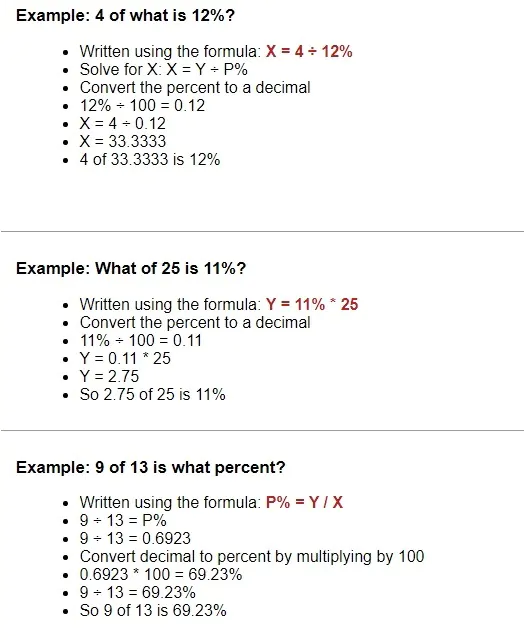 Percentage Calculator 2021 01