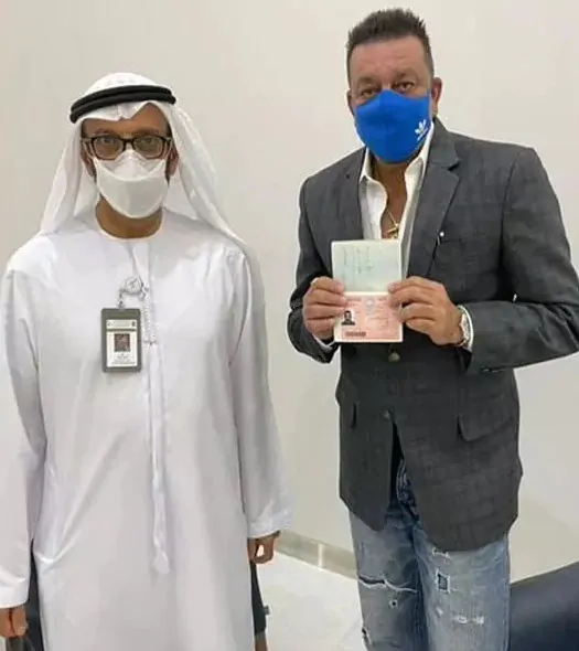 Sanjay Dutt Receives Dubai Golden Visa