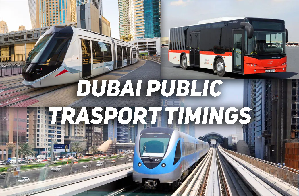 Dubai Metro Timings RTA Offices, RTA Buses And Parking in Dubai