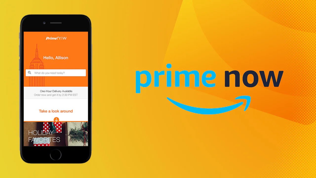 Amazon Prime Now App