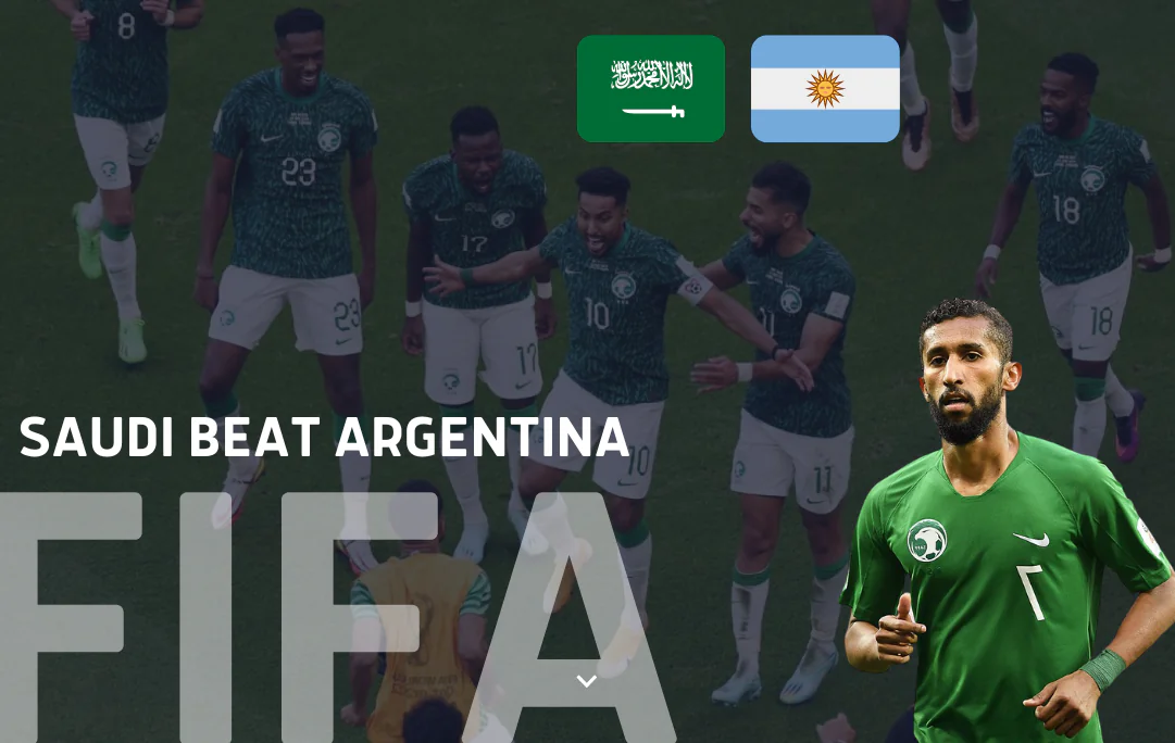 Saudi Arabia beat Argentina make a big upset, celebration in the country