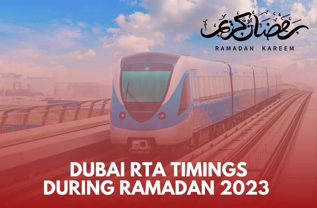 Ramadan 2023 Dubai: RTA Dubai Timings for Dubai Metro, Tram, buses & parking