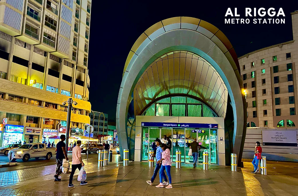 Al rigga metro station