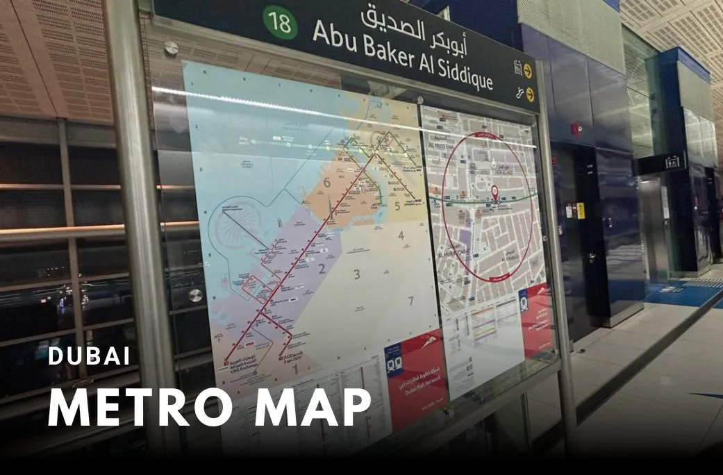 Dubai Metro Map Essentials: A Must-Have for Every Tourist