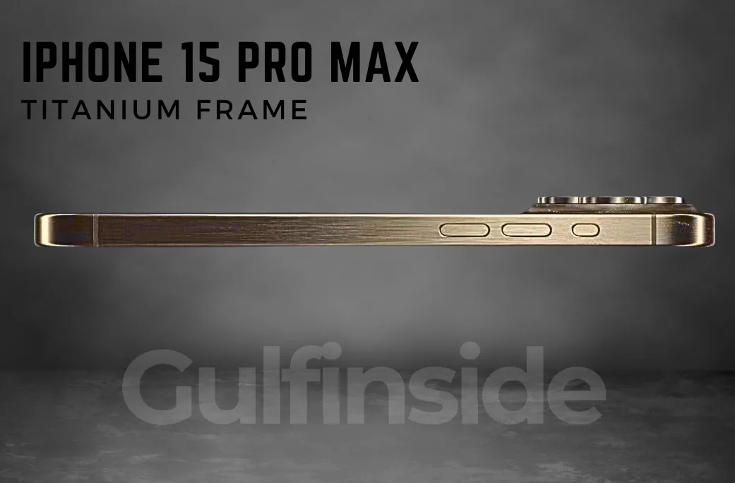 iPhone 15 Pro Max Titanium Frame