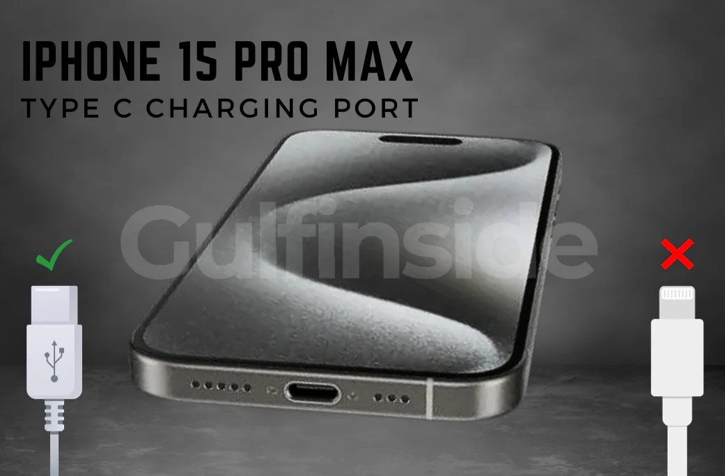 iPhone 15 Pro Max Type C Charging