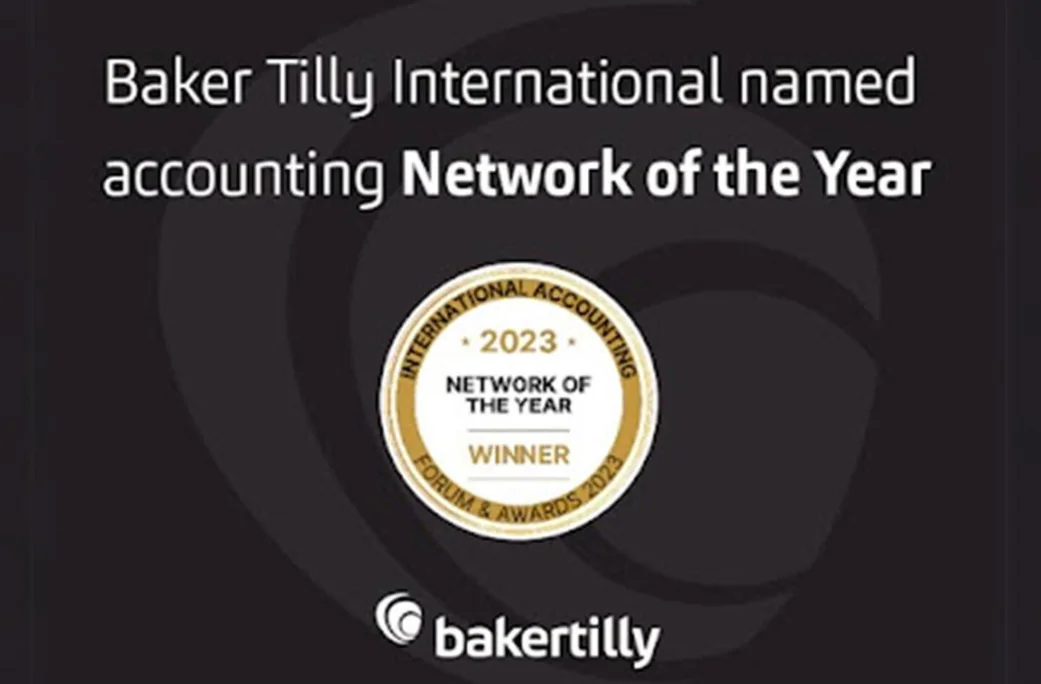Baker Tilly International named accounting Network of the Year