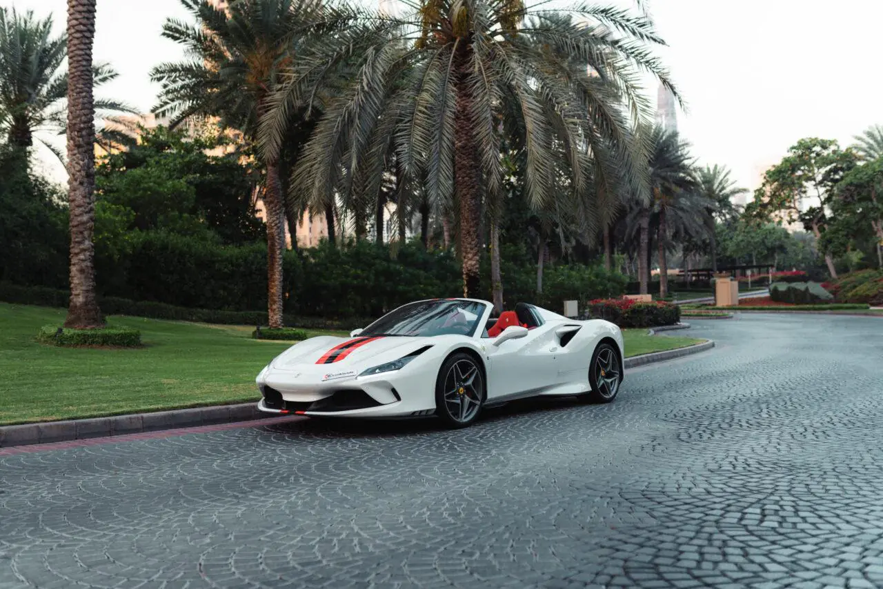 Ferrari F8 Tributo Spider sports convertible