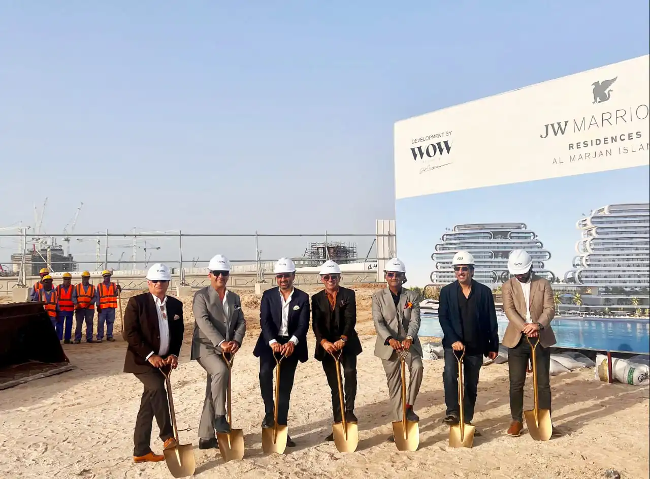 WOW Resorts Breaks Ground on Landmark JW Marriott Residences Al Marjan Island, Ushering in a New Era of Luxury Living in Ras Al Khaimah