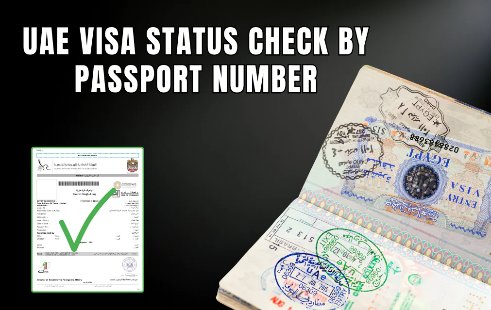 check uae visa status with passport number