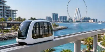 Dubai Begins Four-Week Trial of Glydways Driverless Transport at Bluewaters